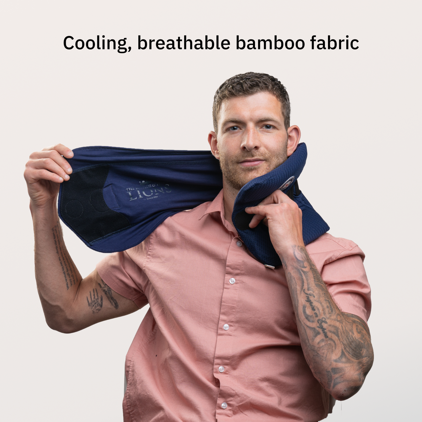 The British & Irish Lions™ x Trtl Travel Pillow Cool